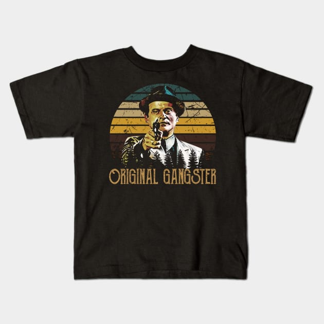 Classic Retro Godfather Gift Men Kids T-Shirt by Fantasy Forest